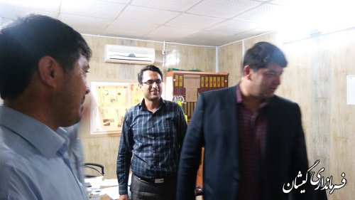فرماندار گمیشان وضعیت برق شهرستان را بررسی کرد