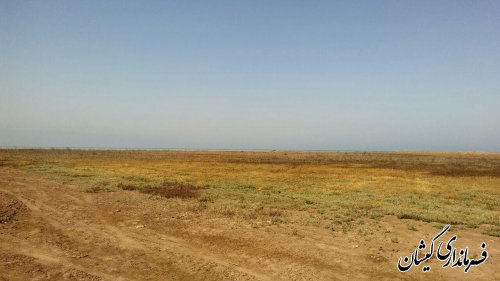 بازدید از محل پیشنهادی احداث آب شیرین کن شهرستان