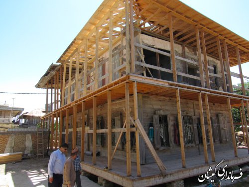 خانه های ارزشمند تاریخی شهرستان فرصتی برای توسعه گردشگری است