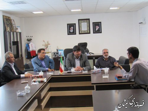 ملاقات عمومی فرماندار گمیشان با مردم شهرستان برگزار شد