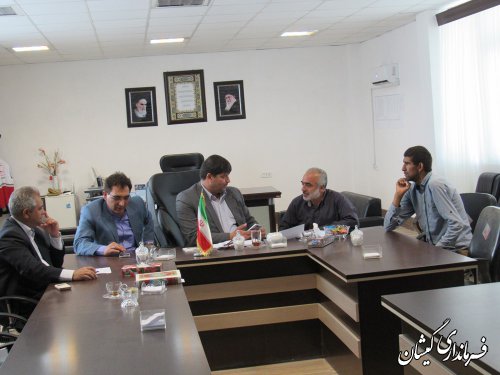 ملاقات عمومی فرماندار گمیشان با مردم شهرستان برگزار شد