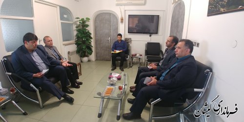 وضعیت آب شرب روستاهای سطح شهرستان گمیشان بررسی شد