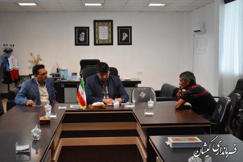 ملاقات عمومی فرماندار گمیشان با مردم شهرستان برگزار شد