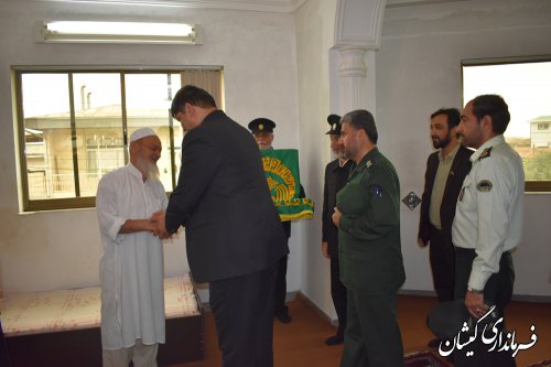 کاروان خدام رضوی وارد شهرستان گمیشان شد