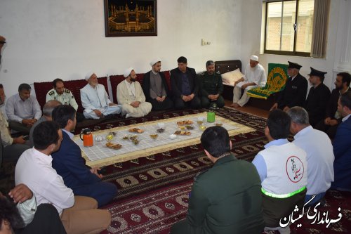 کاروان خدام رضوی وارد شهرستان گمیشان شد