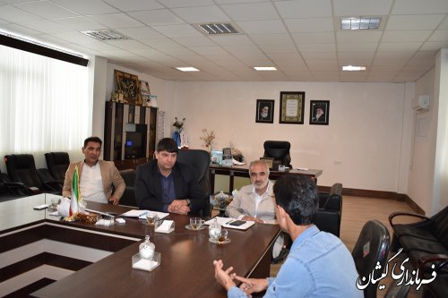 ملاقات عمومی فرماندار گمیشان با مردم شهرستان برگزار شد