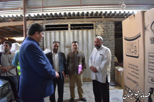 گشت بازرسی اعضای ستاد تنظیم بازار شهرستان از فروشندگان منطقه انجام شد