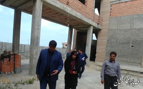 بازدیدفرماندار و مدیرکل فرهنگ و ارشاد اسلامی ازپروژه های عمرانی شهرستان