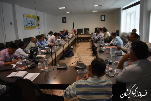 اقدامات،مشکلات و مطالبات روستاهای بخش گلدشت شهرستان گمیشان بررسی شد