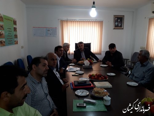 جلسه بررسی وضعیت مجتمع پرورش میگوی گمیشان برگزار شد