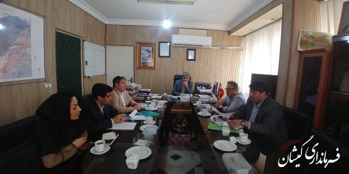 نشست هماهنگی احداث آب شیرین کن در گمیشان
