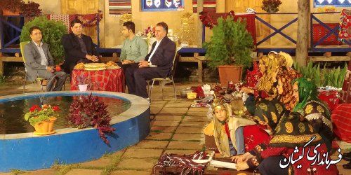 فرماندار گمیشان شب گذشته در برنامه زنده تلویزیونی قرار شبانه حضور یافت