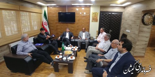 راهکارهای جذب سرمایه گذار ی در شهرستان گمیشان بررسی شد