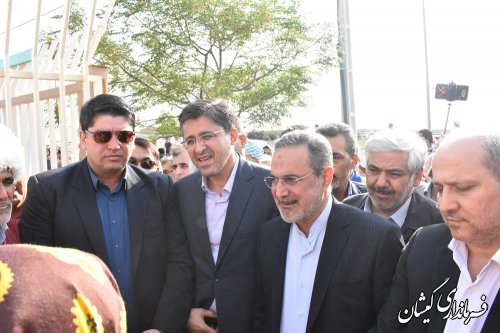 آیین افتتاح و کلنگ زنی74پروژه هفته دولت گمیشان با اعتبار قریب به 400 میلیارد ریال