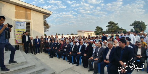 مدرسه دکتر عظیم بردی قرنجیک افتتاح و به بهره برداری رسید