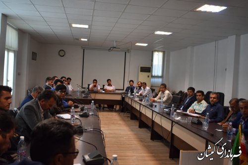 چهارمین جلسه شورای هماهنگی مدیریت بحران شهرستان گمیشان برگزار شد