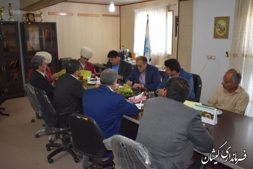 نشست بررسی وضعیت آموزشی شهرستان گمیشان برگزار شد