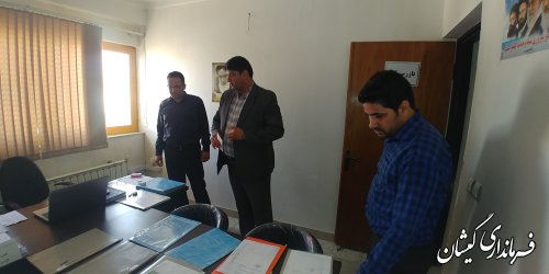 بازدید فرماندار گمیشان از اداره تعاون، کار و رفاه اجتماعی شهرستان