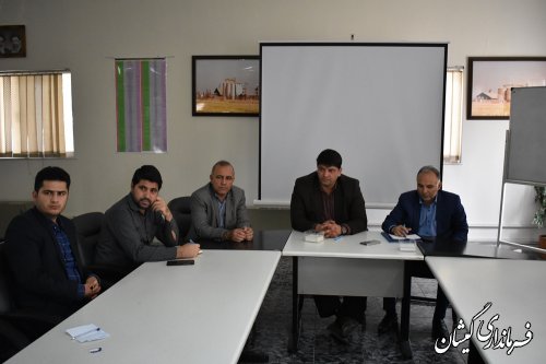 بازدید فرماندار گمیشان از کارخانه یگانه خزر