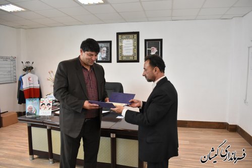 تقدیر نماینده ولی فقیه دراستان و استاندار گلستان ازفرماندار گمیشان