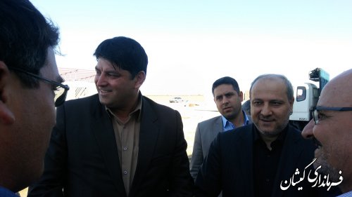 بازدید استاندار گلستان از ناحیه تخصصی شیلات گمیشان