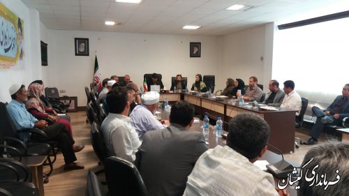 آیین تکریم و معارفه رئیس اداره کتابخانه های عمومی شهرستان گمیشان برگزار شد