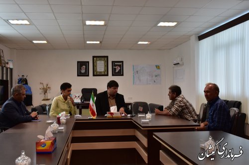 ملاقات عمومی فرماندار گمیشان با مردم شهرستان برگزار شد