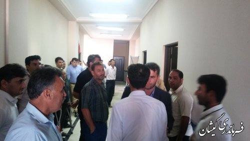 ملاقات عمومی فرماندار و نماینده مجلس با مردم شهرستان گمیشان برگزار شد