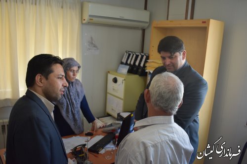 بازدید فرماندار گمیشان از دانشگاه آزاد اسلامی مرکز شهرستان