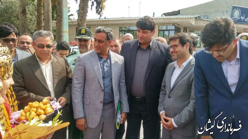 مدیرعامل سازمان بنادر و دریانوردی کشور وارد شهرستان گمیشان شد