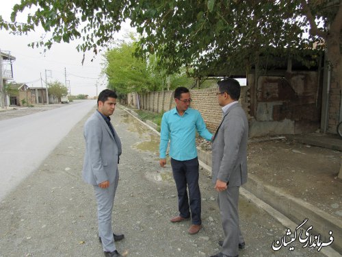 ﻿ بازدید بخشدار مرکزی گمیشان از روستاهای چارقلی و توماجلر چارقلی