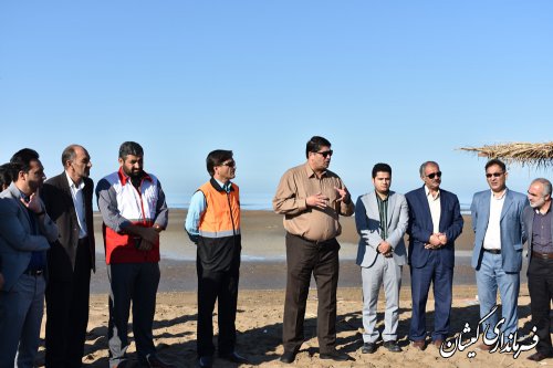 سواحل توماجلر چارقلی شهرستان پاکسازی شد