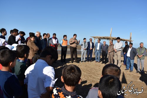 سواحل توماجلر چارقلی شهرستان پاکسازی شد