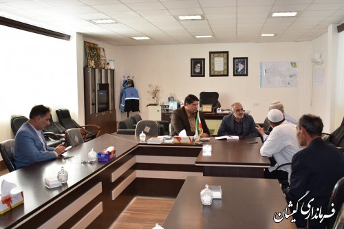 ملاقات عمومی فرماندار گمیشان با مردم شهرستان برگزار شد