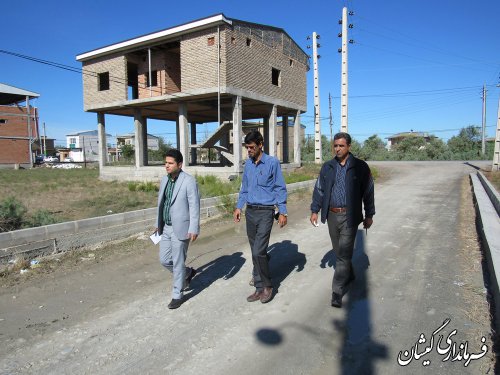 بازدید بخشدار مرکزی از روستاهای دهنه و قرمسه