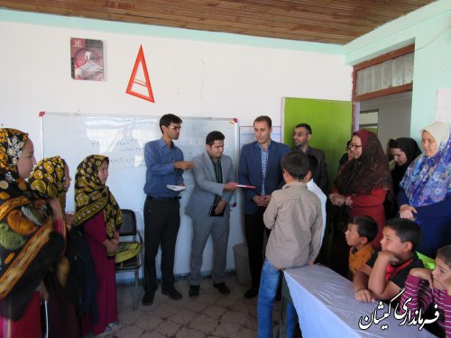 مراسم گرامیداشت روز ملی کودک در دبستان شهدا روستای دهنه برگزار شد