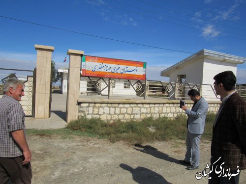 بازدید بخشدار مرکزی از روستاهای قلعه جیق کوچک و آلتین تخماق