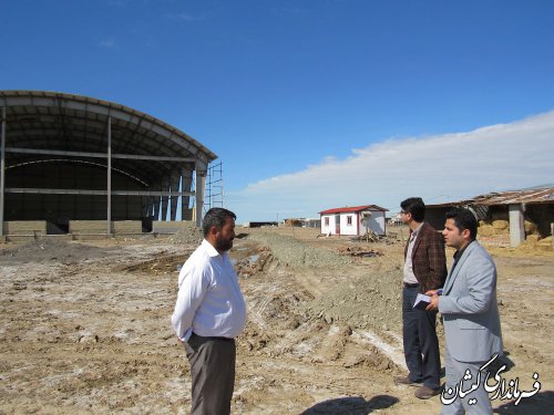 بازدید بخشدار مرکزی از روستای قلعه جیق بزرگ