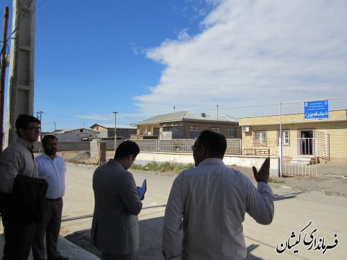 بازدید بخشدار مرکزی از روستای قلعه جیق بزرگ