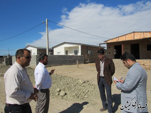 بازدید بخشدار مرکزی از روستای قلعه جیق بزرگ