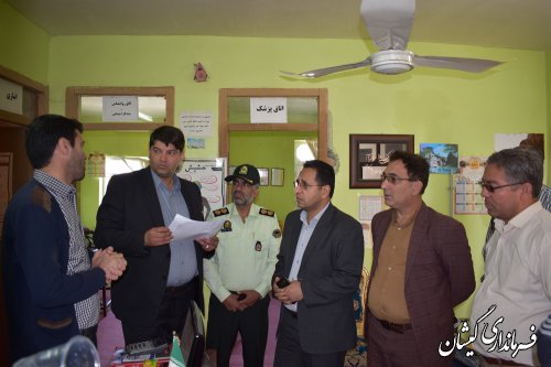 بازدید فرماندار گمیشان از مرکز درمانی و بازتوانی پیام