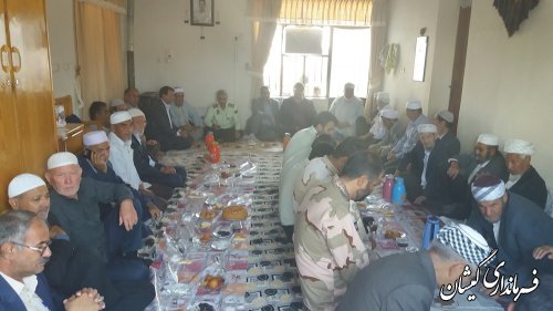 مراسم اولین سالگرد شهادت سرباز مهدی کلته برگزار شد