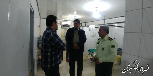 بازدید فرماندار از دستگاه های خدمات‌رسان سیمین شهر