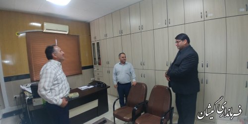 فرماندار گمیشان از شهرداری سیمین شهر بازدید کرد