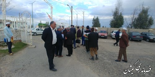 ملاقات عمومی فرماندار گمیشان و نماینده مجلس با مردم بخش گلدشت برگزار شد