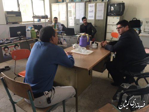 بازدید فرماندار گمیشان از روند ساخت مدرسه 6 کلاسه روستای آرخ بزرگ