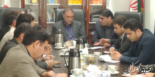 دیدار فرماندار گمیشان با مدیرکل راه و شهرسازی استان