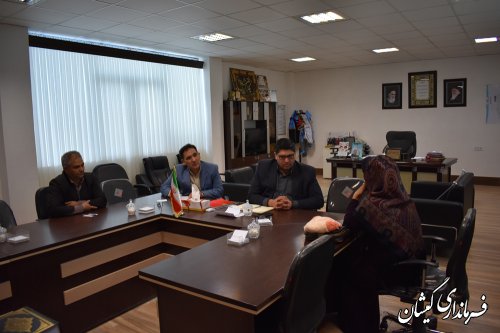 فرماندار گمیشان به درخواست ها و مشکلات مردم شهرستان رسیدگی کرد