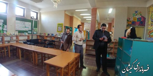 بازدید فرماندار گمیشان از ادارات سطح شهرستان