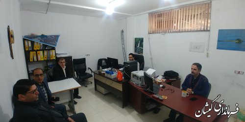 فرماندار گمیشان با کارکنان فرمانداری دیدار کرد